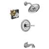 Traditional KS60P410-R-PC Shower Trim Kit in Polished Chrome