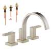 Roman Tub Trim Kit with Handles in Brushed Nickel