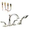 Roman Tub Trim Kit With Hand Shower in Polished Nickel