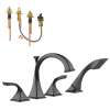 Roman Tub Trim Kit With Hand Shower in Venetian Bronze