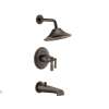 T60461-RB Rook Tub and Shower Faucet Trim in Venetian Bronze