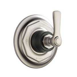 T60861-NKBL Rook 3-Function Diverter Trim in Luxe Nickel/Matte Black