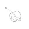 Brizo Vesi(R): Single Metal Lever Handle Kit - Temperature, RP42437
