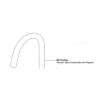 Brizo Solna(R): Kitchen Spout, RP71447BL
