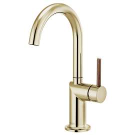Brizo Odin(R): Bar Faucet with Arc Spout - Less Handle, 61075LF-PNLHP