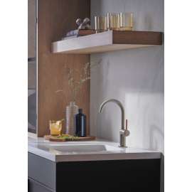 Brizo Odin(R): Bar Faucet with Arc Spout - Less Handle, 61075LF-SLLHP