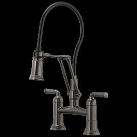 Brizo Rook(R): Articulating Bridge Faucet, 62274LF-SL