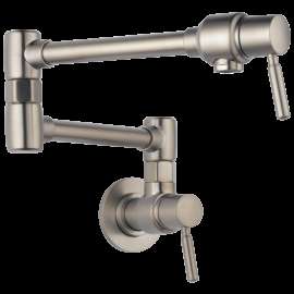 Brizo Brizo European: Wall Mount Pot Filler Faucet, 62820LF-SS