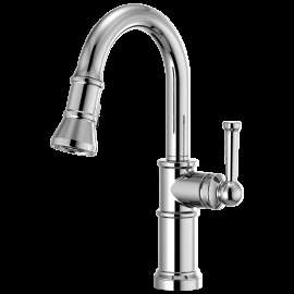 Brizo Artesso(R): Pull-Down Prep Faucet, 63925LF-PC