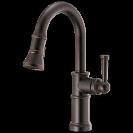 Brizo Artesso(R): Pull-Down Prep Faucet, 63925LF-RB