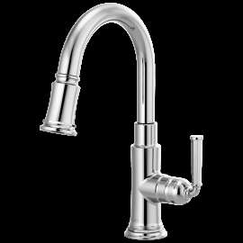 Brizo Rook(R): Pull-Down Prep Faucet, 63974LF-PC
