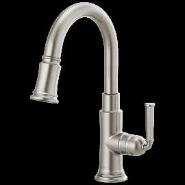 Brizo Rook(R): Pull-Down Prep Faucet, 63974LF-SS