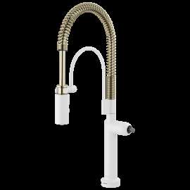 Brizo Jason Wu for Brizo(TM): SmartTouch(R) Semi-Professional Kitchen Faucet - Less Handle, 64375LF-MWPNLHP