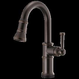 Brizo Artesso(R): SmartTouch(R) Pull-Down Prep Kitchen Faucet, 64925LF-RB