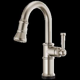 Brizo Artesso(R): SmartTouch(R) Pull-Down Prep Kitchen Faucet, 64925LF-SS
