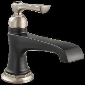 Brizo Rook(R): Single-Handle Lavatory Faucet 1.5 GPM, 65060LF-NKBL
