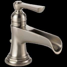 Brizo Rook(R): Single-Handle Lavatory Faucet with Channel Spout 1.5 GPM, 65061LF-NK