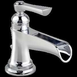 Brizo Rook(R): Single-Handle Lavatory Faucet with Channel Spout 1.2 GPM, 65061LF-PC-ECO