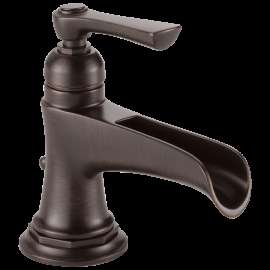 Brizo Rook(R): Single-Handle Lavatory Faucet with Channel Spout 1.2 GPM, 65061LF-RB-ECO