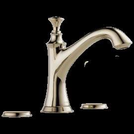 Brizo Baliza(R): Widespread Lavatory Faucet - Less Handles 1.2 GPM, 65305LF-PNLHP-ECO