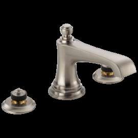 Brizo Rook(R): Widespread Lavatory Faucet - Less Handles 1.5 GPM, 65360LF-NKLHP