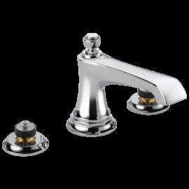 Brizo Rook(R): Widespread Lavatory Faucet - Less Handles 1.5 GPM, 65360LF-PCLHP
