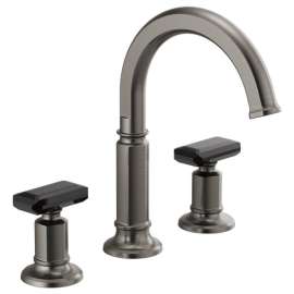 Brizo Invari(R): Widespread Lavatory Faucet with Arc Spout - Less Handles 1.5 GPM, 65376LF-SLLHP