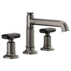 Brizo Invari(R): Widespread Lavatory Faucet with Column Spout - Less Handles 1.5 GPM, 65377LF-SLLHP