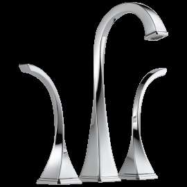 Brizo Virage(R): Widespread Vessel Lavatory Faucet 1.5 GPM, 65430LF-PC