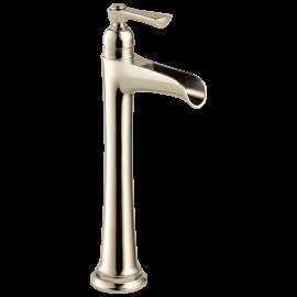 Brizo Rook(R): Single-Handle Vessel Lavatory Faucet with Channel Spout 1.5 GPM, 65461LF-PN