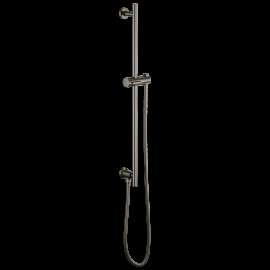 Brizo Essential(TM) Shower: Linear Round Slide Bar With Hose, 74792-BNX