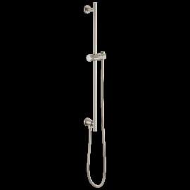 Brizo Essential(TM) Shower: Linear Round Slide Bar With Hose, 74792-NK
