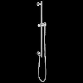 Brizo Essential(TM) Shower: Linear Round Slide Bar With Hose, 74792-PC