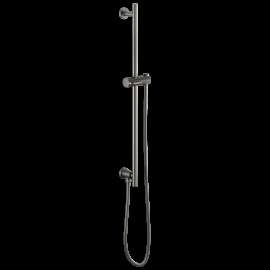 Brizo Essential(TM) Shower: Linear Round Slide Bar With Hose, 74792-SL