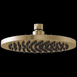 Brizo Essential(TM) Shower: 8" Linear Round Single-Function Raincan Shower Head - 1.75 GPM, 81375-GL
