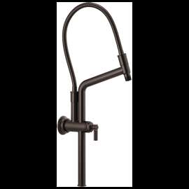Brizo Essential(TM) Shower: 13 7/16" Classic Slide Bar Shower Arm And Flange, 81376-RB