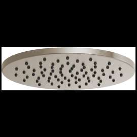 Brizo Essential(TM) Shower: 12" Linear Round Single-Function Raincan Shower Head - 1.75 GPM, 81392-BN