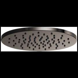 Brizo Other: 12" Linear Round Single-Function Raincan Shower Head - 1.75 GPM, 81392-BNX