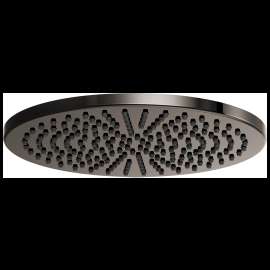 Brizo Other: 12" Linear Round Single-Function Raincan Shower Head - 2.5 GPM, 81392-BNX-2.5