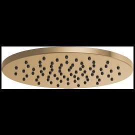 Brizo Essential(TM) Shower: 12" Linear Round Single-Function Raincan Shower Head - 1.75 GPM, 81392-GL