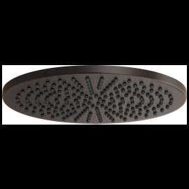 Brizo Essential(TM) Shower: 12" Linear Round Single-Function Raincan Shower Head - 2.5 GPM, 81392-RB-2.5