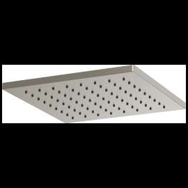 Brizo Essential(TM) Shower: 12" Linear Square Single-Function Raincan Shower Head - 1.75 GPM, 81399-NK