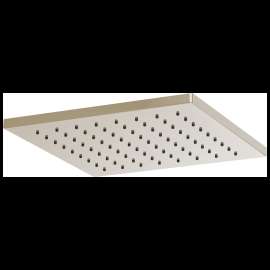 Brizo Essential(TM) Shower: 12" Linear Square Single-Function Raincan Shower Head - 1.75 GPM, 81399-PN