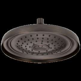 Brizo Essential(TM) Shower: 11" Classic Round Single-Function Raincan Shower Head - 1.75 GPM, 83310-RB