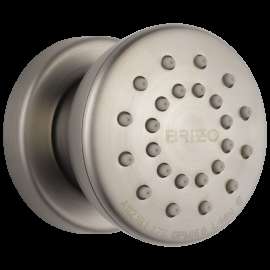 Brizo Essential(TM) Shower: Touch-Clean(R) Round Body Spray, 84110-NK
