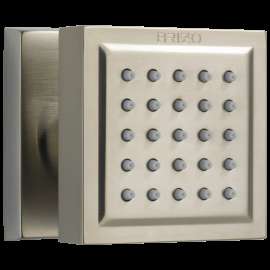 Brizo Essential(TM) Shower: Touch-Clean(R) Square Body Spray, 84121-BN