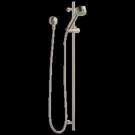 Brizo Brizo European: Multi-Function Slide Bar Hand Shower, 85521-BN