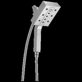 Brizo Essential(TM) Shower: Linear Square H<sub>2</sub>Okinetic<sup>(R)</sup> Multi-Function Hydrati(R) 2|1 Shower, 86280-PC