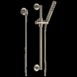Brizo Odin(R): SLIDE BAR HANDSHOWER WITH H2OKinetic(R) TECHNOLOGY, 88775-BN