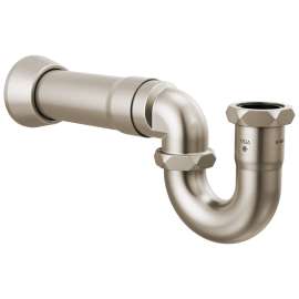 Brizo Other: 17-Gauge P-Trap with Flange, BT031121-NK